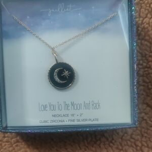 Silver Celestial Pendant Necklace